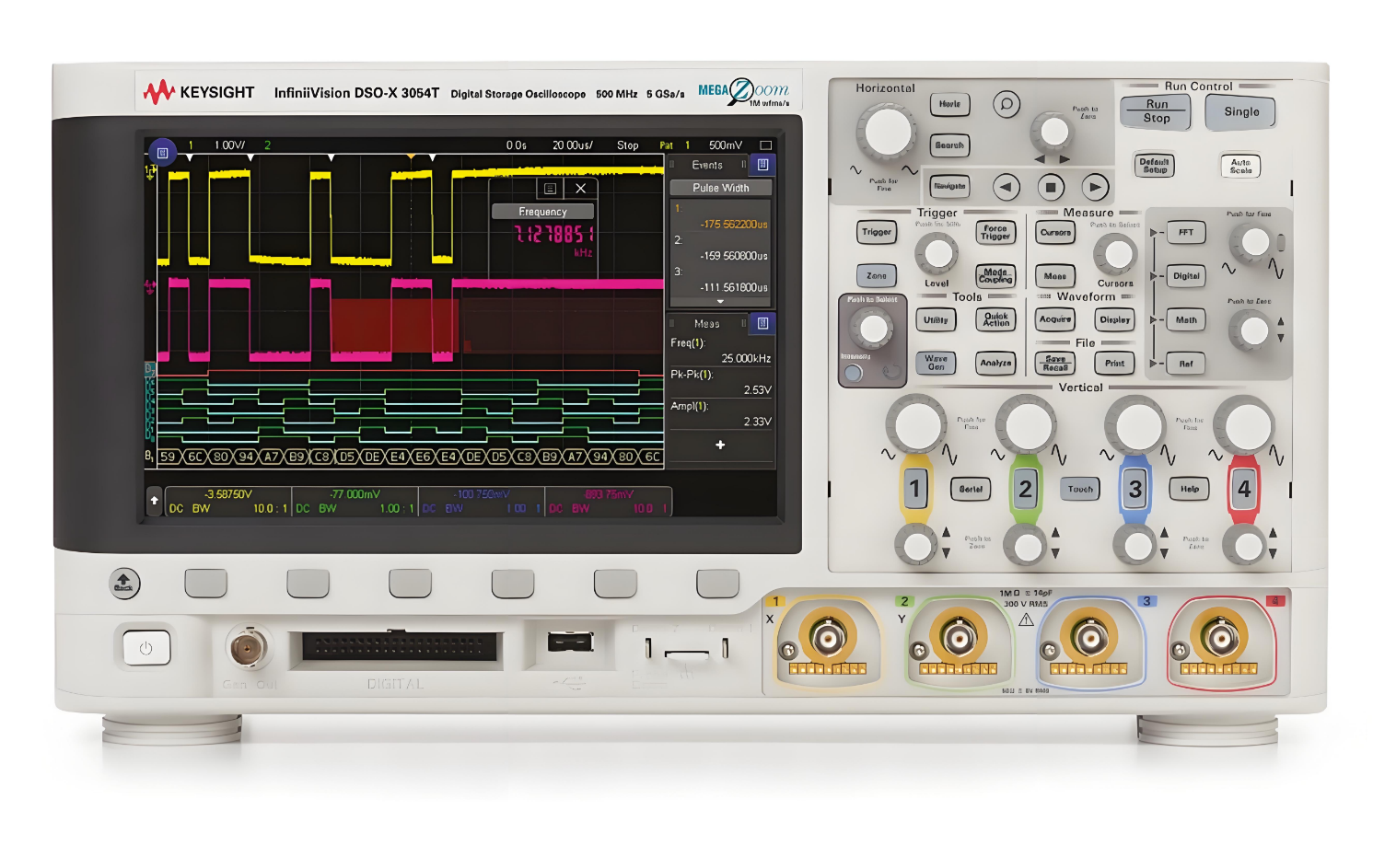keysight,  DSOX3014T 混合数字示波器