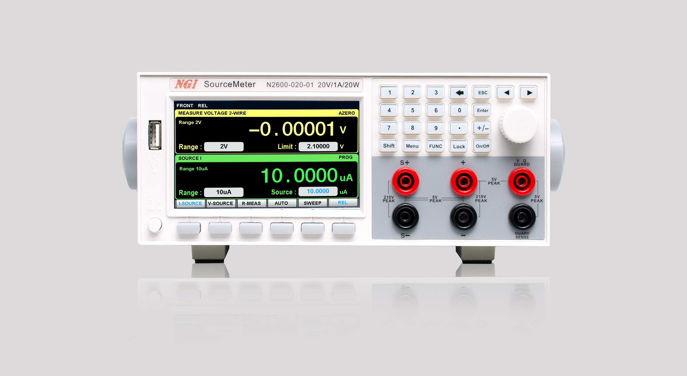高精密数字源表(SMU） N2610-100-03	1通道 100V	3A	100W