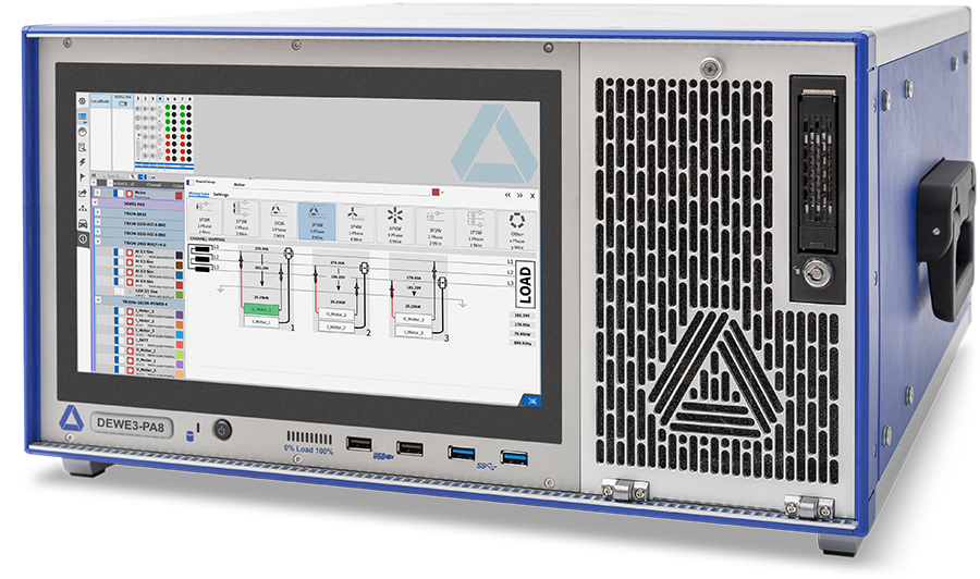 全能功率分析仪 DEWE3-PA8