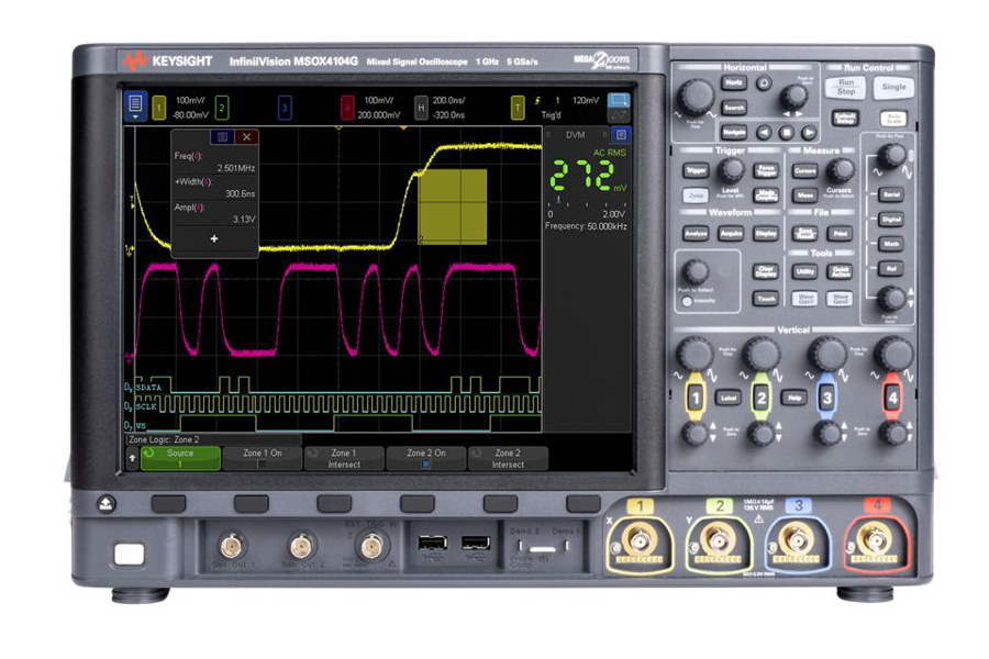 KEYSIGHT InfiniiVision DSOX4024G 示波器200MHz 4通道