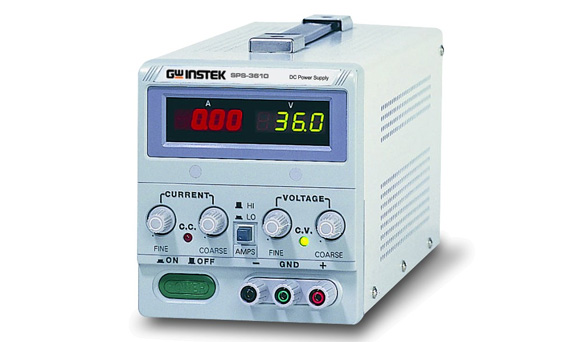 固纬SPS-606开关直流电源 6A	60V	360W