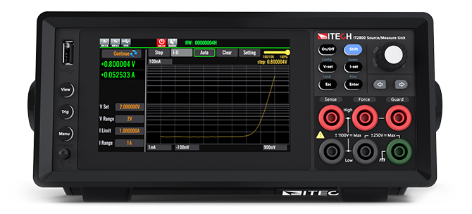IT2806高精密源测量单元±200V±3A DC, ±10A Pulse±20W